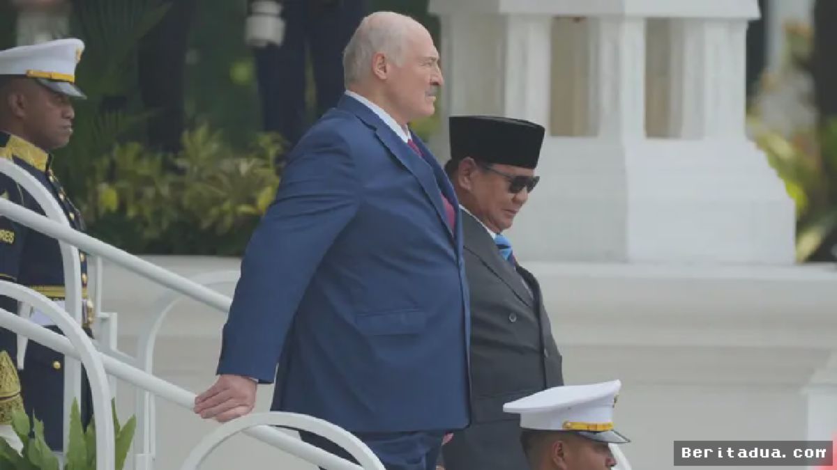 Jakarta — Presiden Prabowo Subianto menerima kunjungan kenegaraan Presiden Belarus Aleksandr Lukashenko