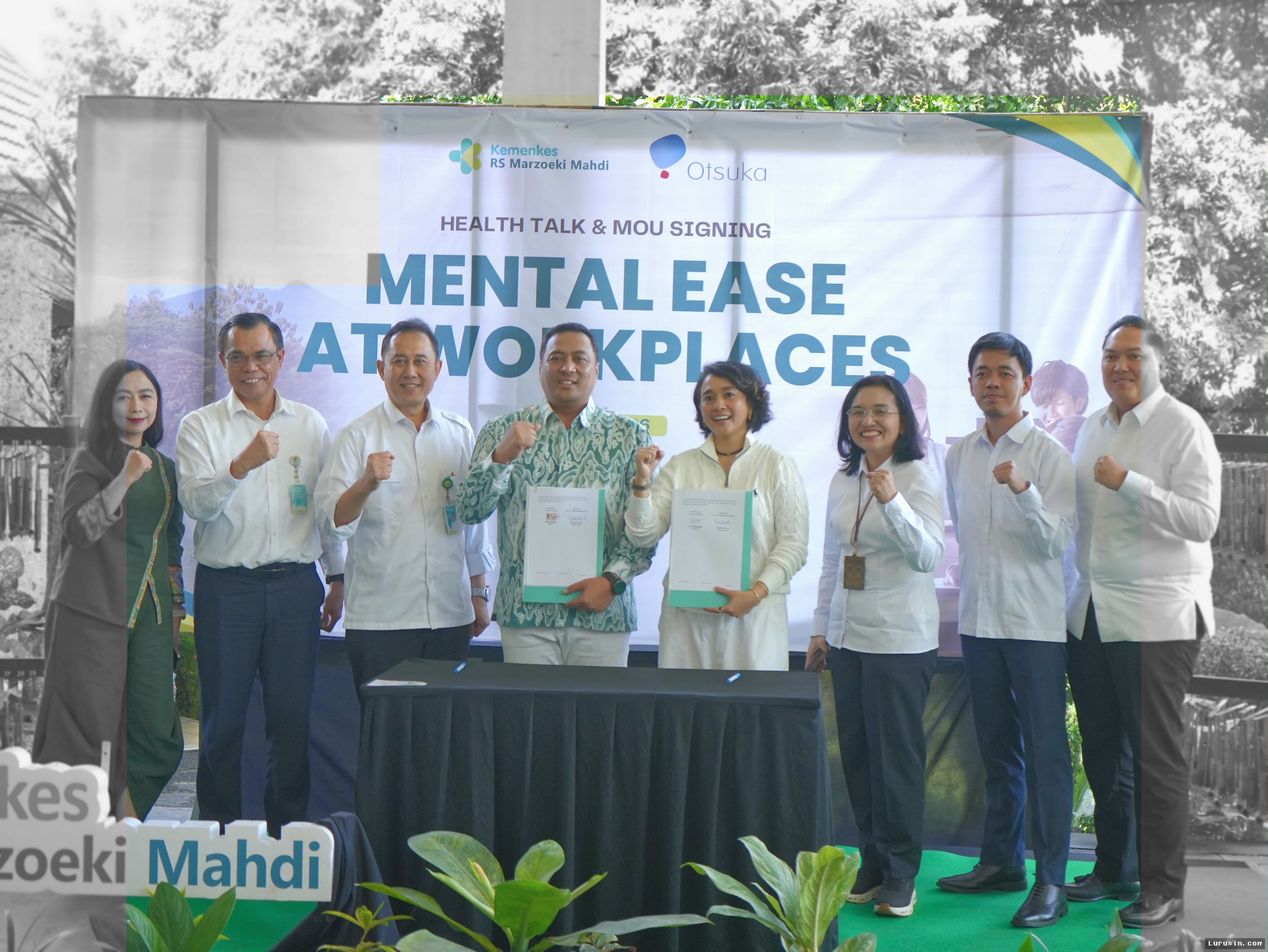 Otsuka Group Gandeng RS Marzoeki Mahdi Dukung Kesehatan Mental Pekerja