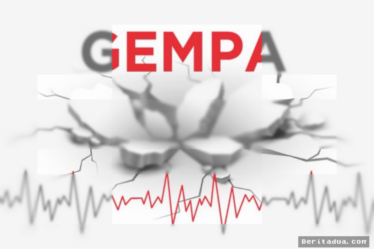 Selat Sunda — Gempa M 5,3 Guncang Dini Hari, Getaran Terasa di Tangsel dan Sumatera