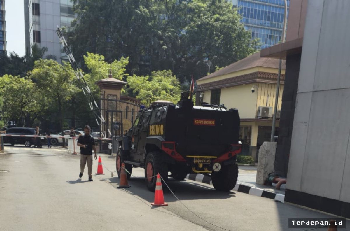 Mabes Polri Siagakan Rantis Brimob, Kasus Korupsi Batu Bara-Asabri Memanas
