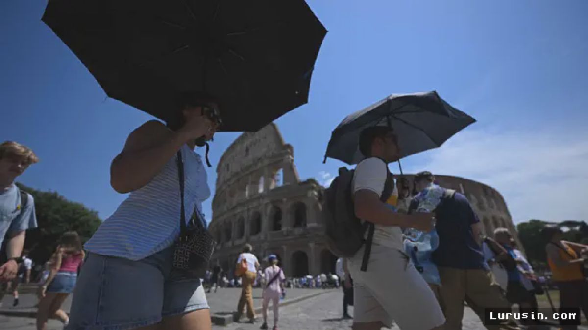 Roma Catat Suhu 38 Derajat Celsius, Otoritas Italia Berlakukan Status Darurat Panas Nasional