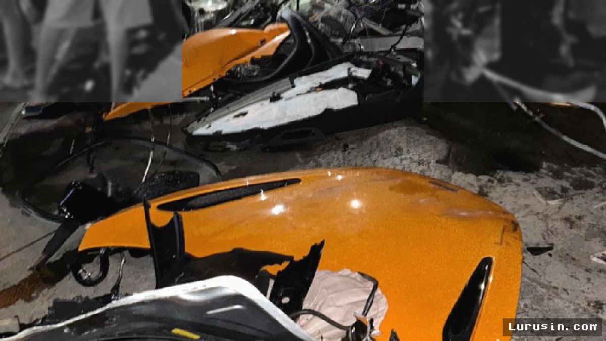 McLaren Milik Youtuber Game Andra ST Terbelah di Sukoharjo