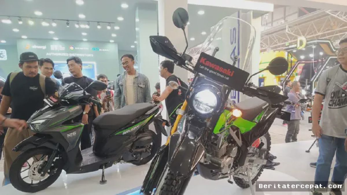 Kawasaki Rilis Tiga Model Baru, Modenas Brusky 125 Jadi Sorotan