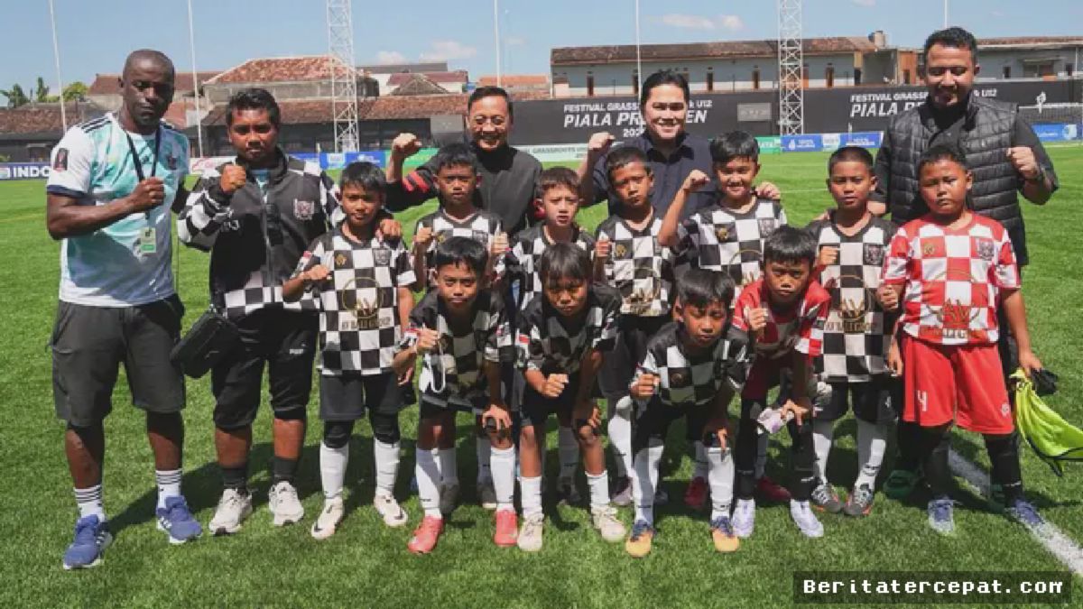 Erick Thohir Pimpin Final Festival Grassroots Nasional Piala Presiden 2026 di Bantul