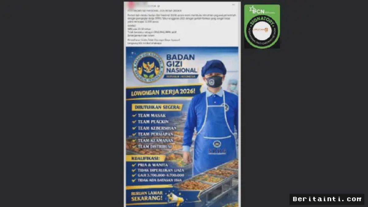 Beredar Link Palsu Pendaftaran PPPK BGN 2026 Melalui WhatsApp