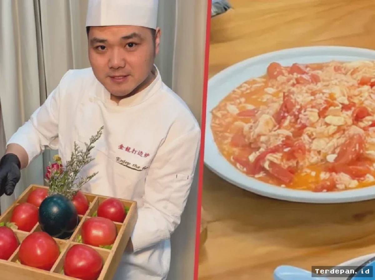 SHANGHAI — Restoran Jinlong Dabianlu Jual Telur Orak-Arik Seharga Rp1,3 Juta