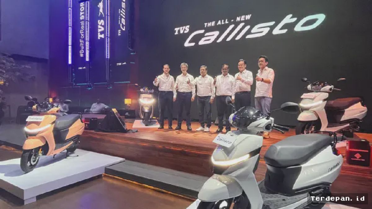 Jakarta — TVS Resmi Luncurkan Skutik Premium Callisto 110 di Pasar Indonesia
