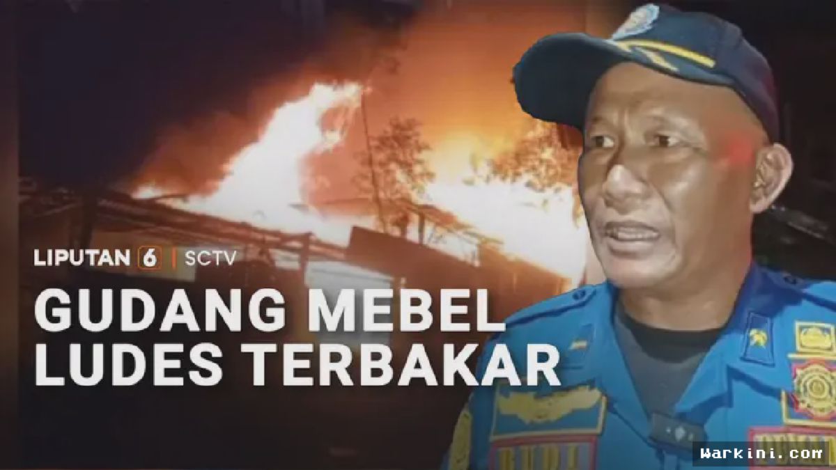 Semarang — Gudang Mebel Tembalang Ludes Terbakar, Pemilik Terancam Bangkrut