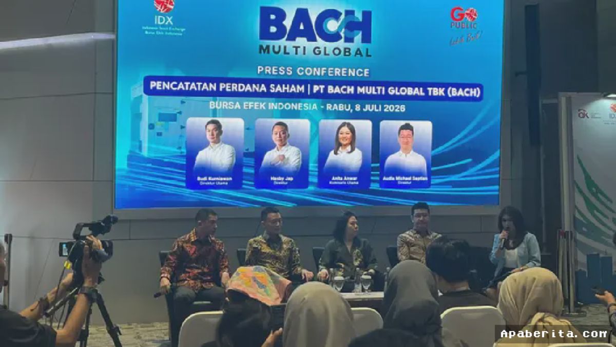 Jakarta — PT Bach Multi Global Resmi IPO di BEI, Saham Melejit 25%