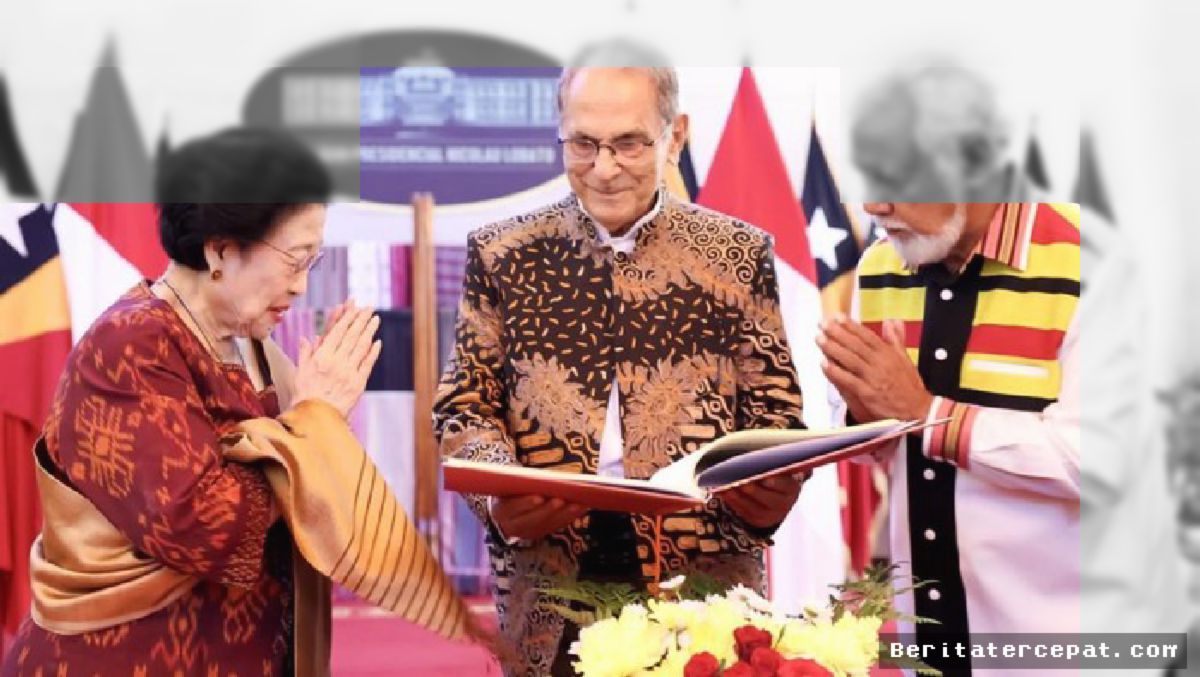 Dili — Megawati Dianugerahi Grande Colar, Penghargaan Tertinggi Timor Leste