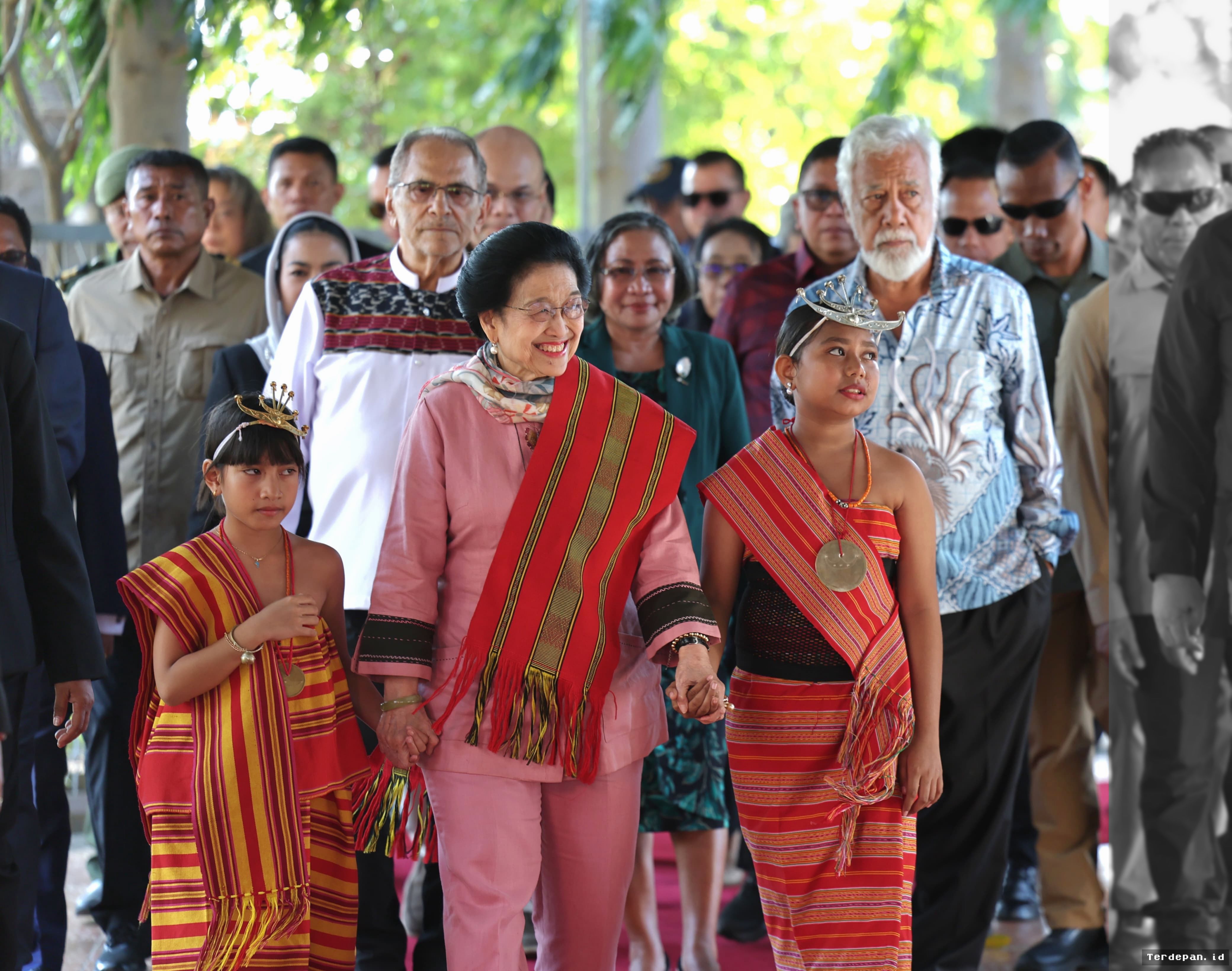 Megawati Tiba di Dili: Disambut Pejabat Penting Timor Leste