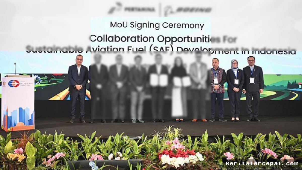 Pertamina dan Boeing Teken MoU, Bidik Surplus SAF 2,2 Juta Barel per Hari