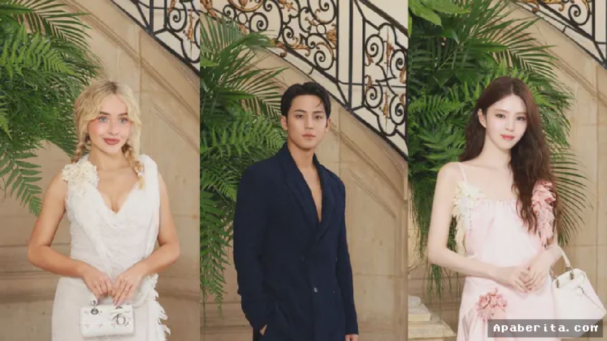 PARIS — Rumah mode Dior kembali menjadi magnet perhatian dunia lewat pagelaran