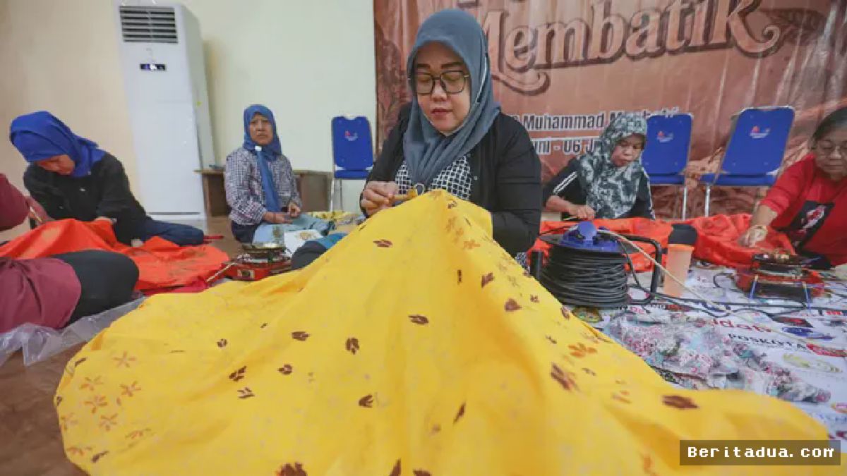 Tanah Abang — Pelatihan Membatik Betawi Digelar di PPSB Muhammad Mashabi