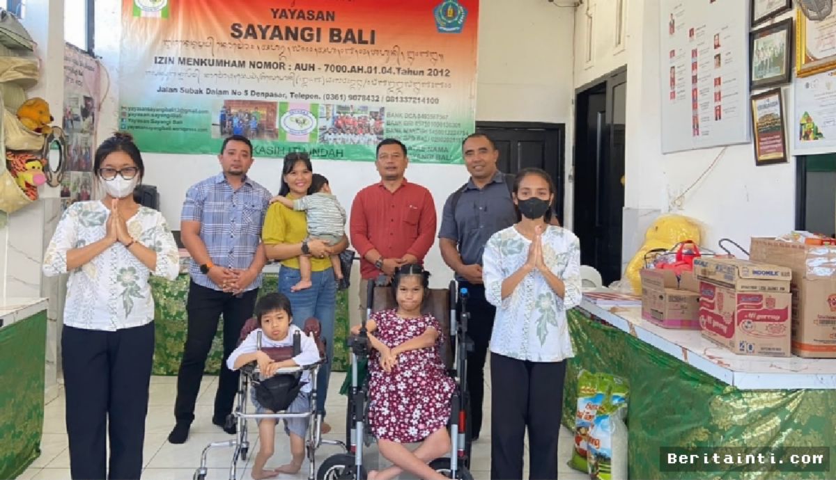 BALI — Bidpropam Polda Bali Tunjukkan Kepedulian Lewat Aksi Sosial di Panti Asuhan
