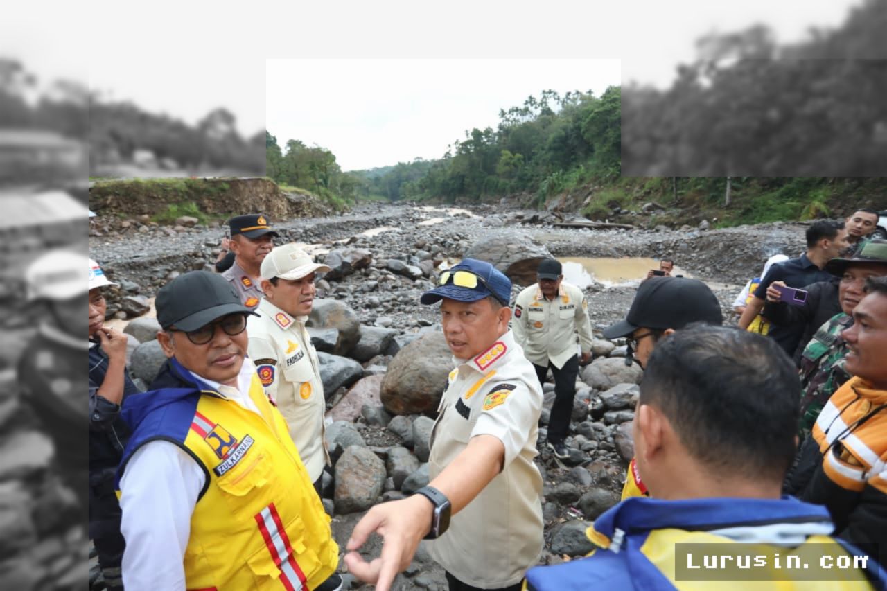 Tito Karnavian Tinjau Jalan Werlah di Bener Meriah, Siapkan Jalur Alternatif