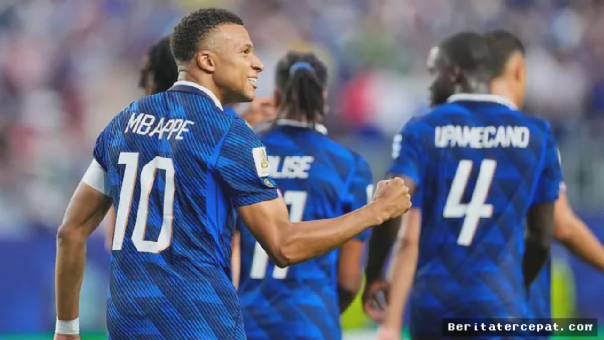 PHILADELPHIA — Mbappe Cetak Gol Kedua, Prancis Gilas Irak di Piala Dunia
