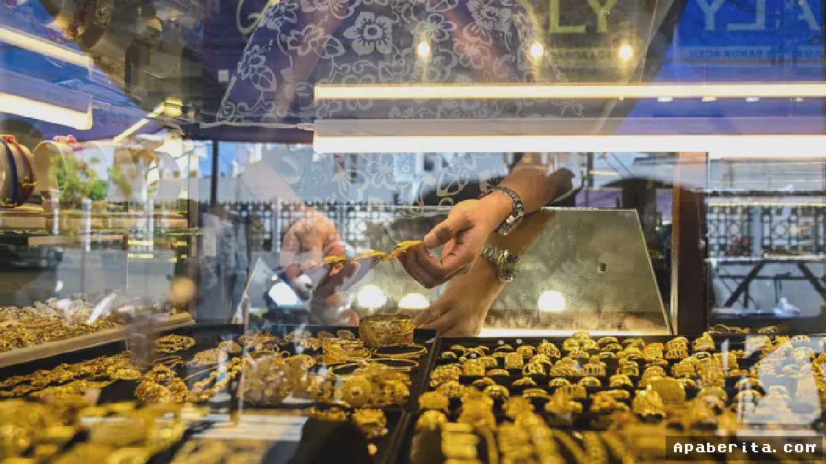 Harga Emas Perhiasan Hari Ini Tembus Rp2,665 Juta per Gram