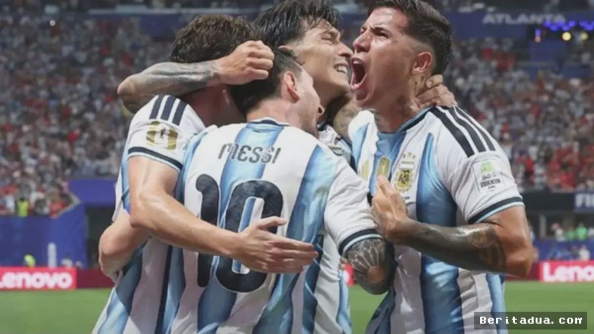 Argentina Comeback 3-2 atas Mesir, Lolos Perempat Final Piala Dunia 2026