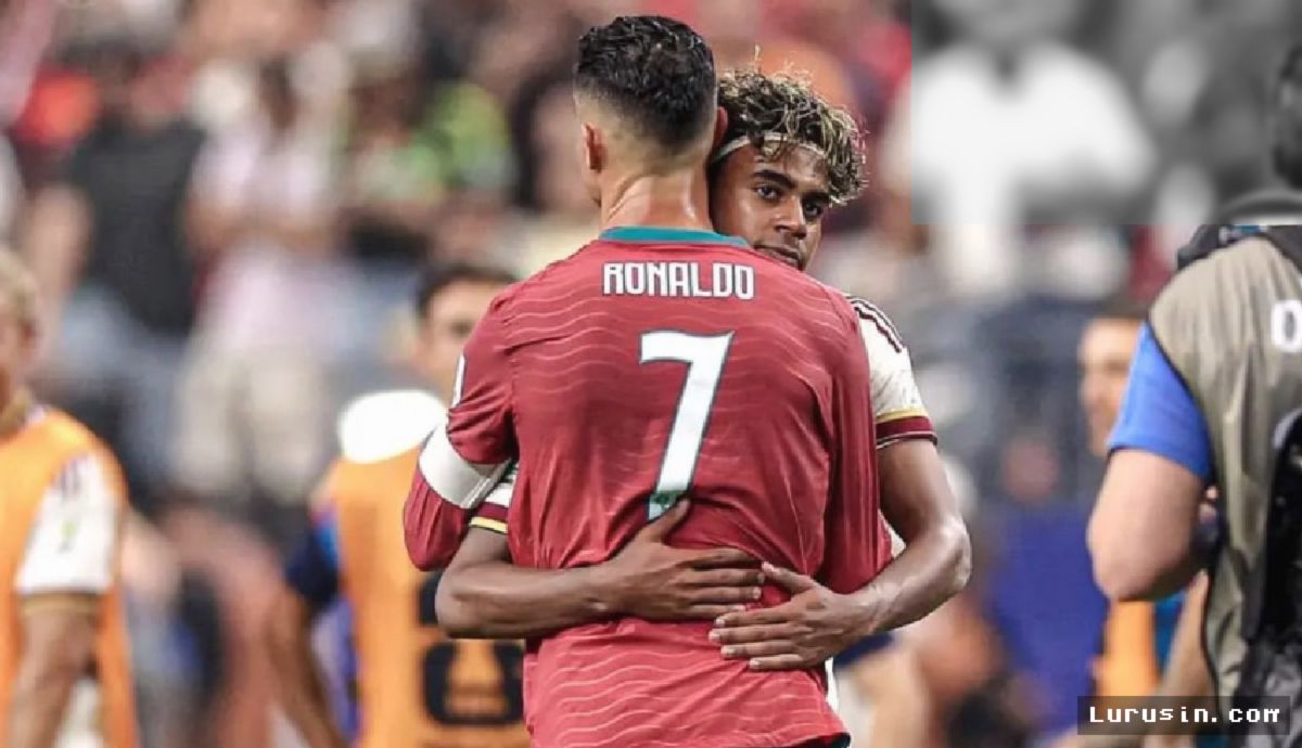 LUSAIL — Pelukan Yamal Menguatkan Ronaldo yang Menangis