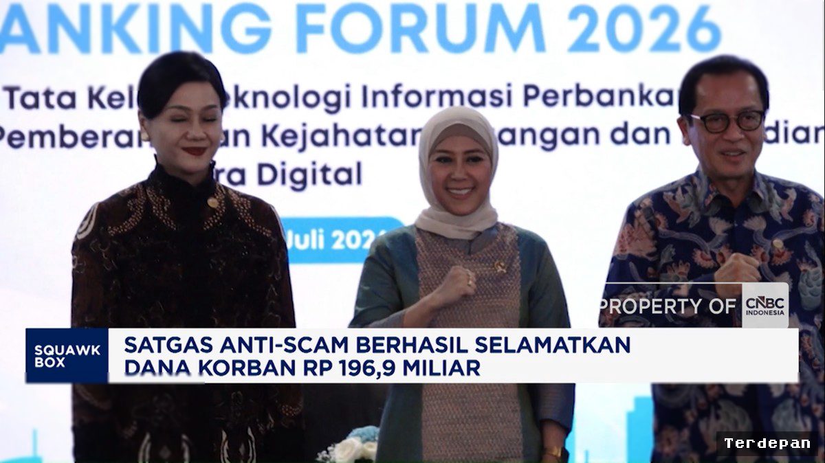 Satgas Anti-Scam OJK Amankan Dana Korban Rp196,9 Miliar