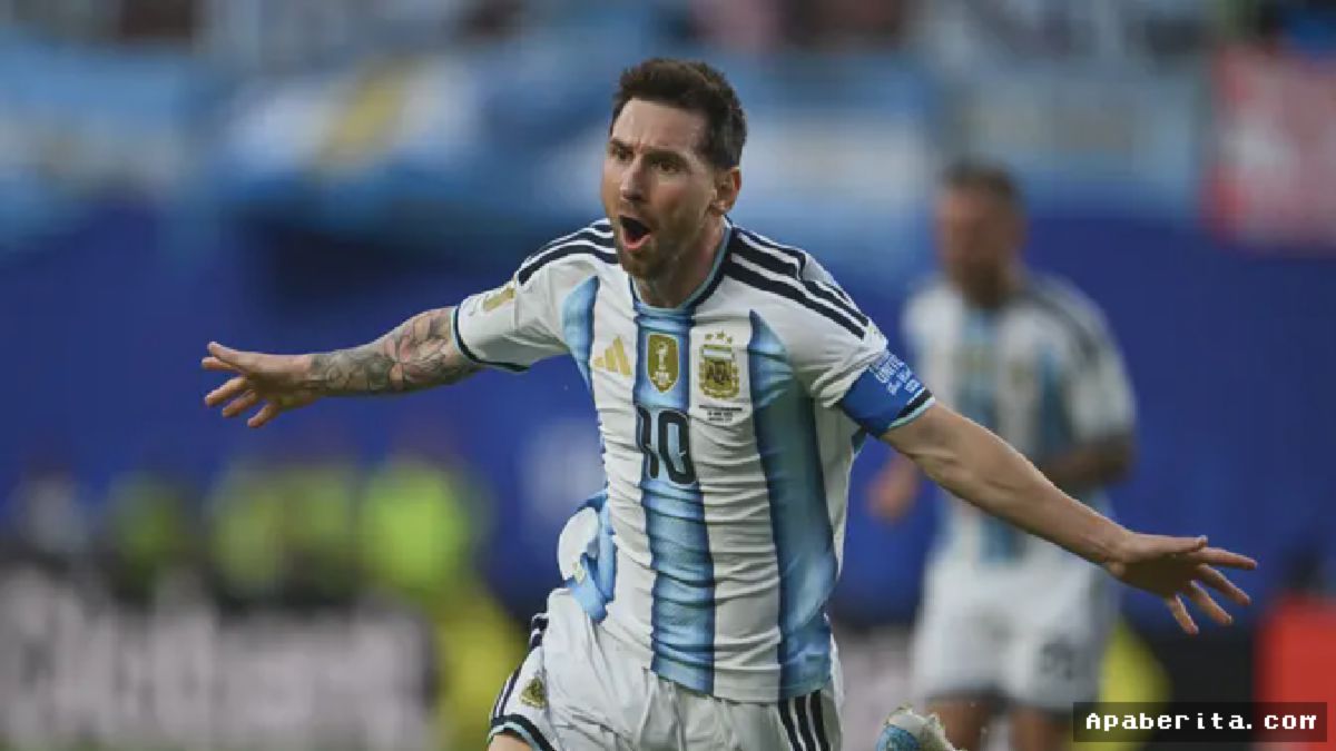 Kansas City — Messi Cetak Gol Perdana Argentina di Piala Dunia 2026