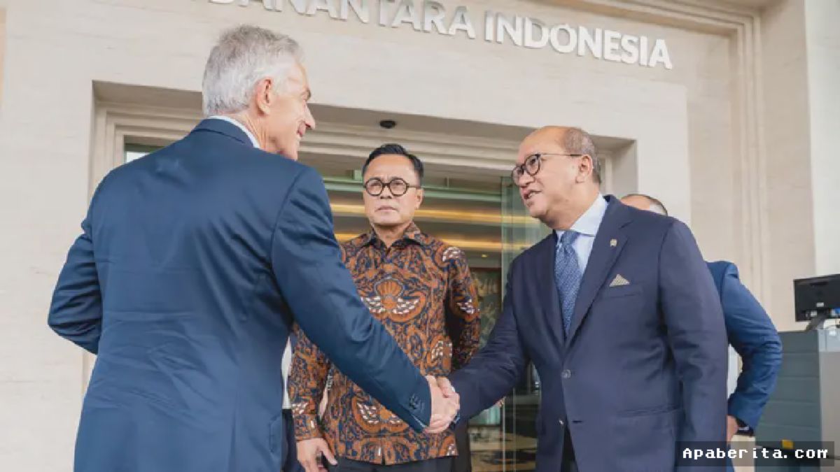 Jakarta — Tony Blair Temui Danantara Bahas Tata Kelola dan Investasi Global