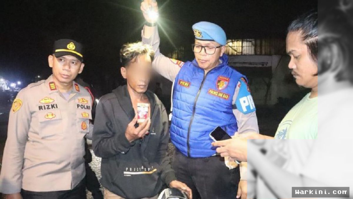 Patroli Dini Hari di Jakbar: Polisi Amankan Pria Bawa Sabu
