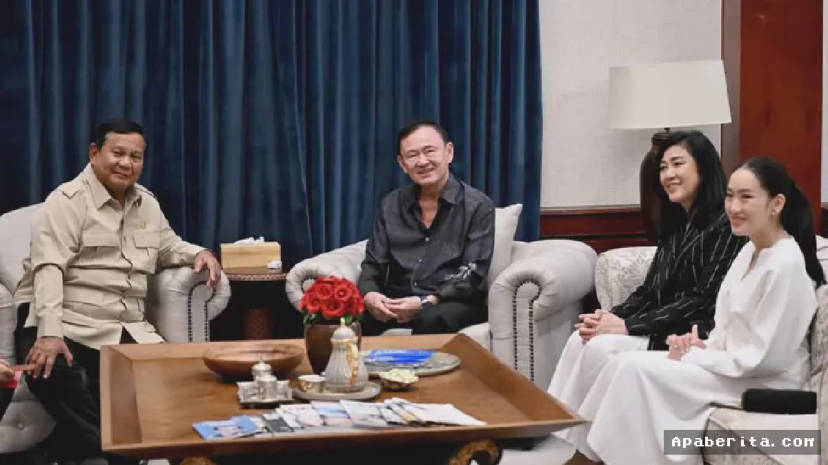 Jakarta — Prabowo Terima Kunjungan Thaksin, Bahas Dinamika Global