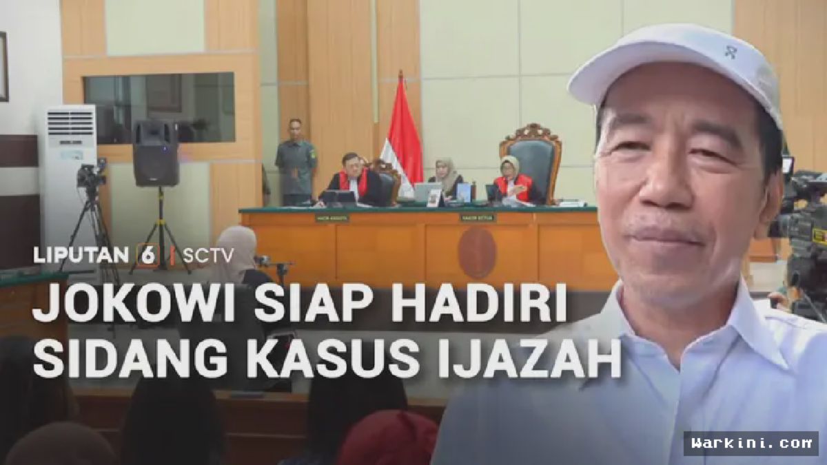 Jokowi Siap Unjuk Ijazah Lengkap di Sidang, dari SD sampai S1