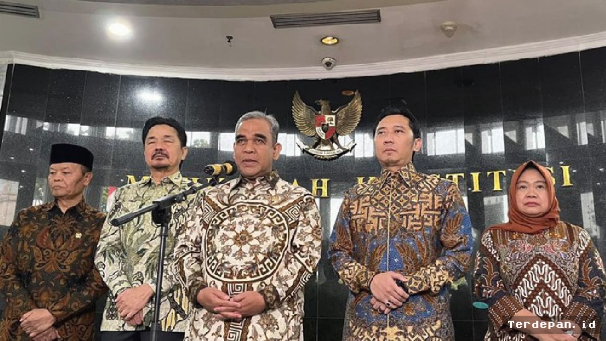 Pimpinan MPR Silaturahmi ke MK Jelang Sidang Tahunan 2026