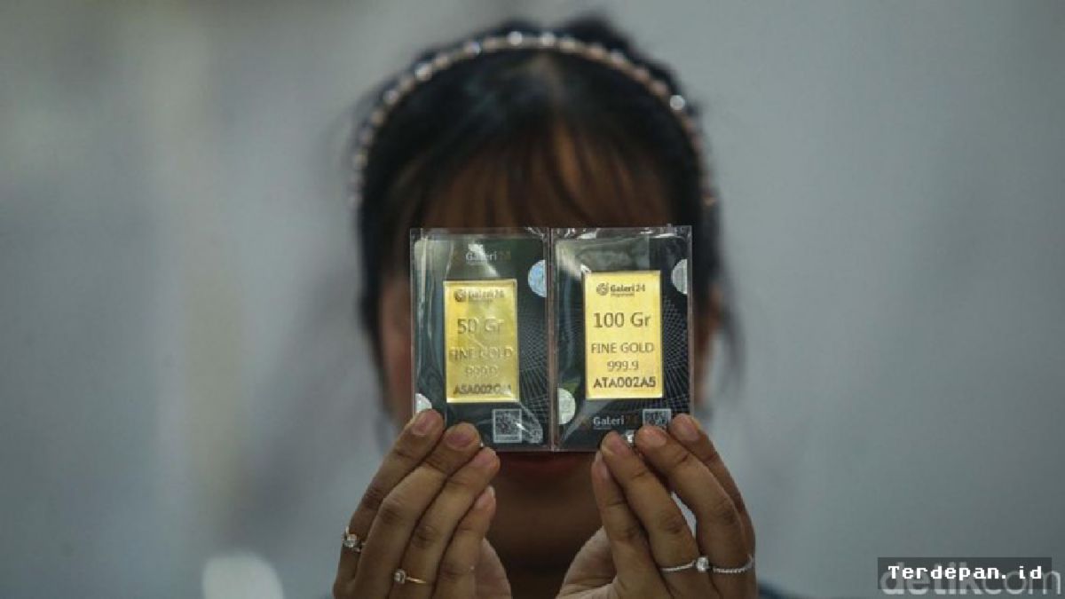 Harga Emas Antam Kembali Turun, Koreksi Jadi Peluang?