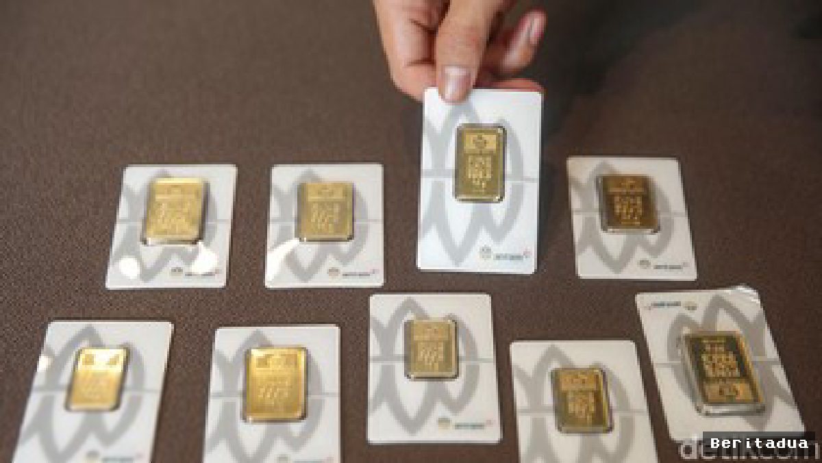 Emas Antam Naik Rp20.000, Buyback Tembus Rp2,38 Juta