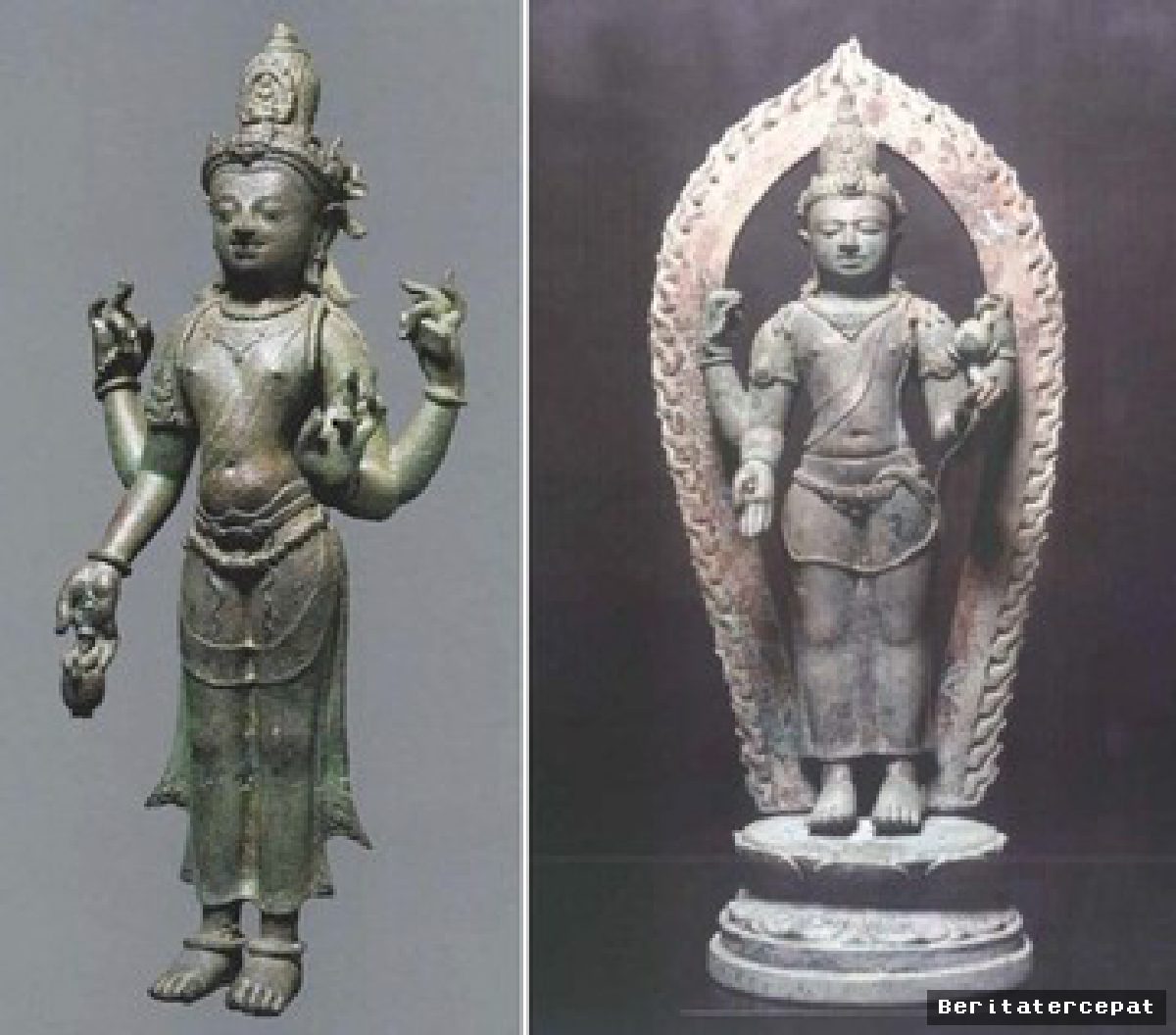 AS Serahkan Dua Arca Buddha Abad ke-8 Jarahan Latchford ke Indonesia