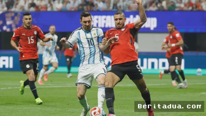 Argentina Lakukan Comeback Spektakuler, Kalahkan Mesir 3-2 di 16 Besar
