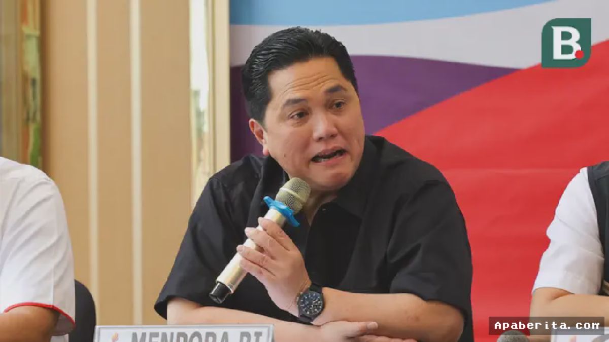 Erick Thohir Umumkan Anggaran Olahraga Nasional 2026 Naik 25 Persen