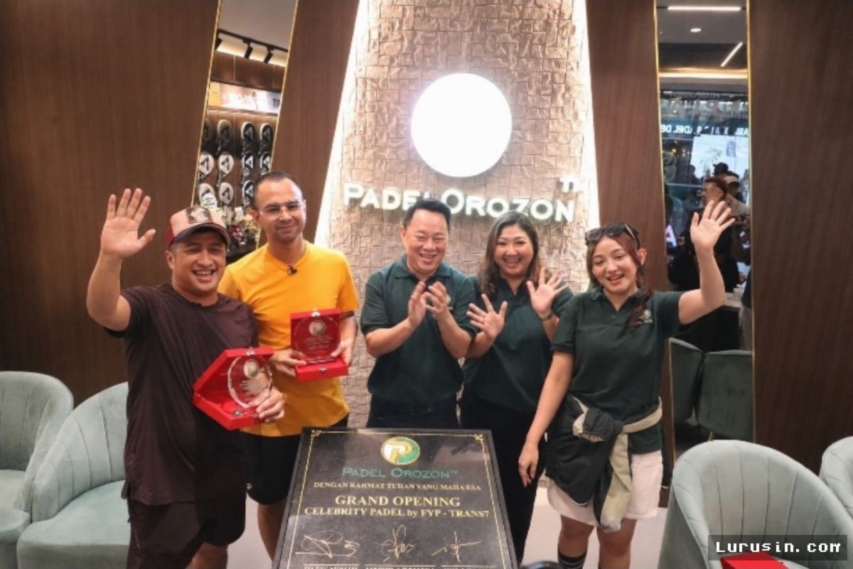 Batam — Raffi Ahmad dan Irfan Hakim Ramaikan Grand Opening Padel Orozon