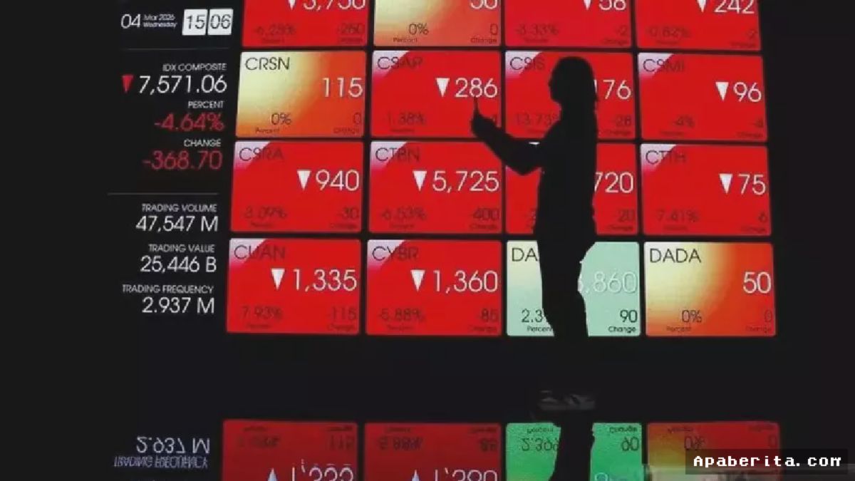 Asing Catat Net Sell Rp 456 M, MAPI dan BBRI Jadi Sasaran