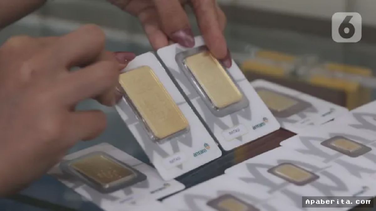 Jakarta — Harga Emas Antam Stabil di Rp1.008.000 per Gram
