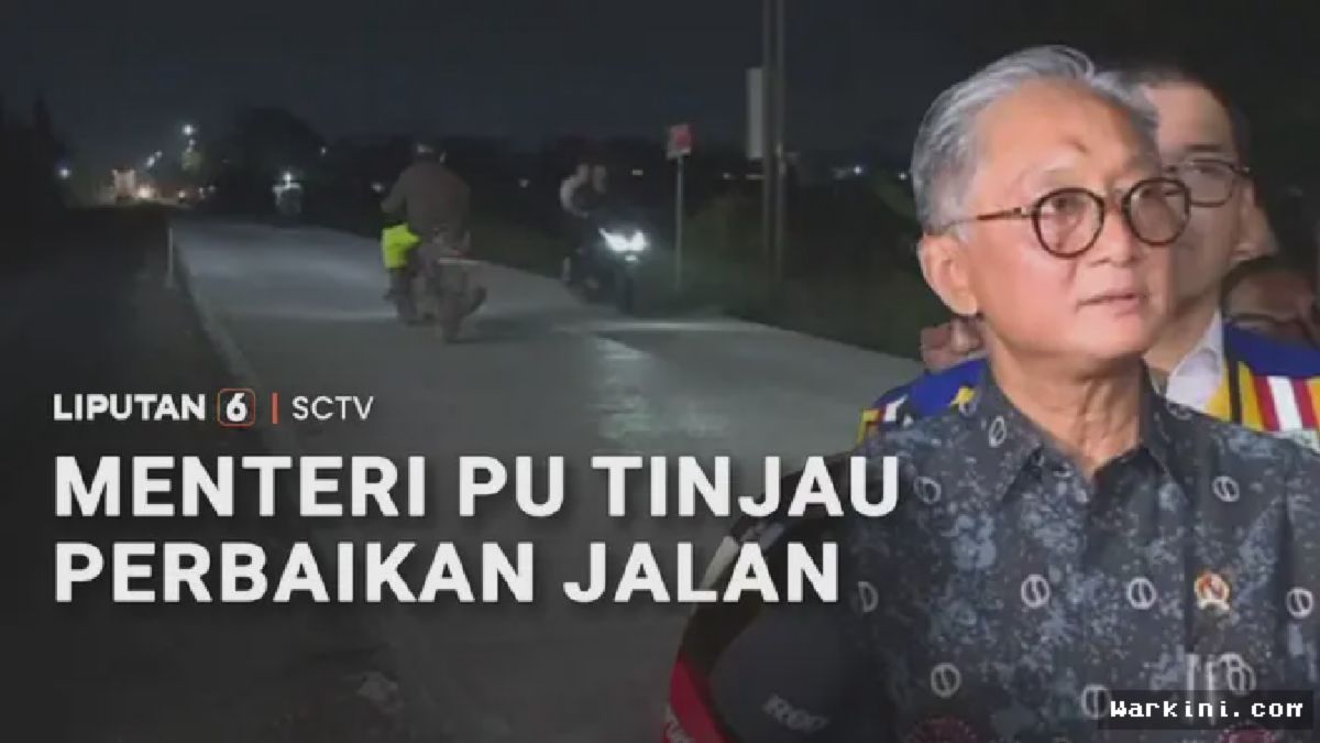 Serang — Menteri PU Tinjau Langsung Jalan Rusak di Kawasan Industri Wilmar