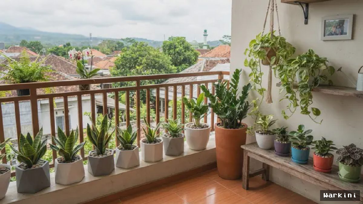 Balkon Minimalis? Ini 5 Tanaman Cakep yang Tahan Pot Tanpa Lubang