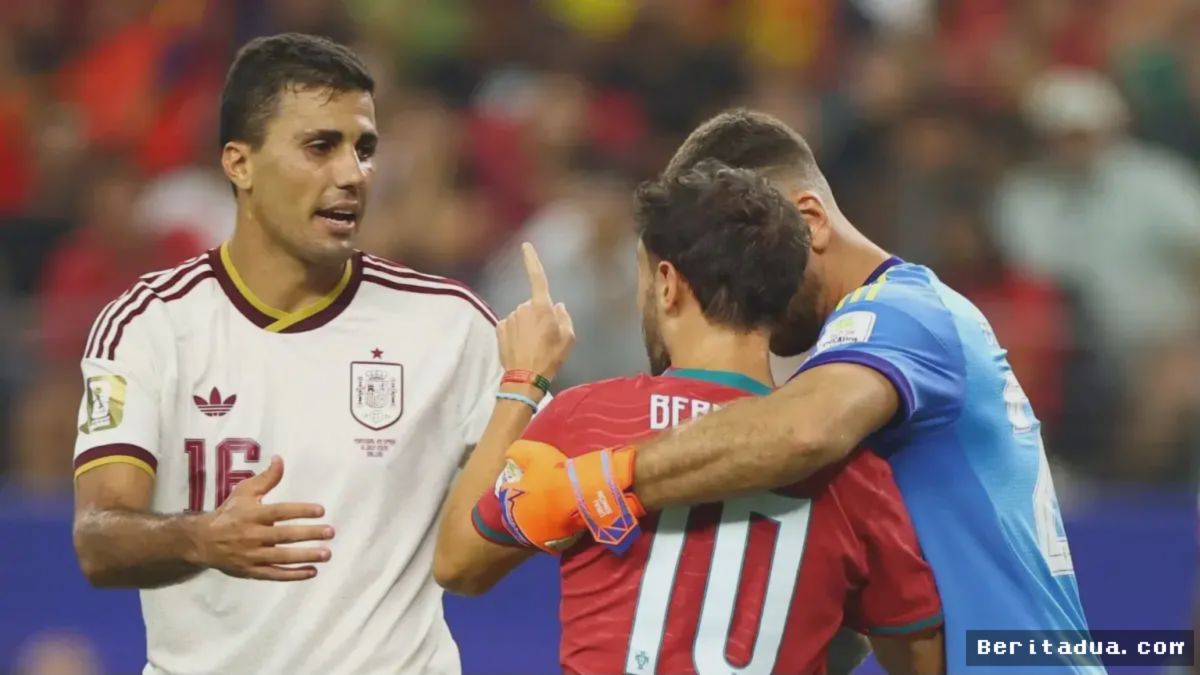Piala Dunia 2026: Duel Panas Rodri-Bernardo Silva Warnai Tersingkirnya Portugal