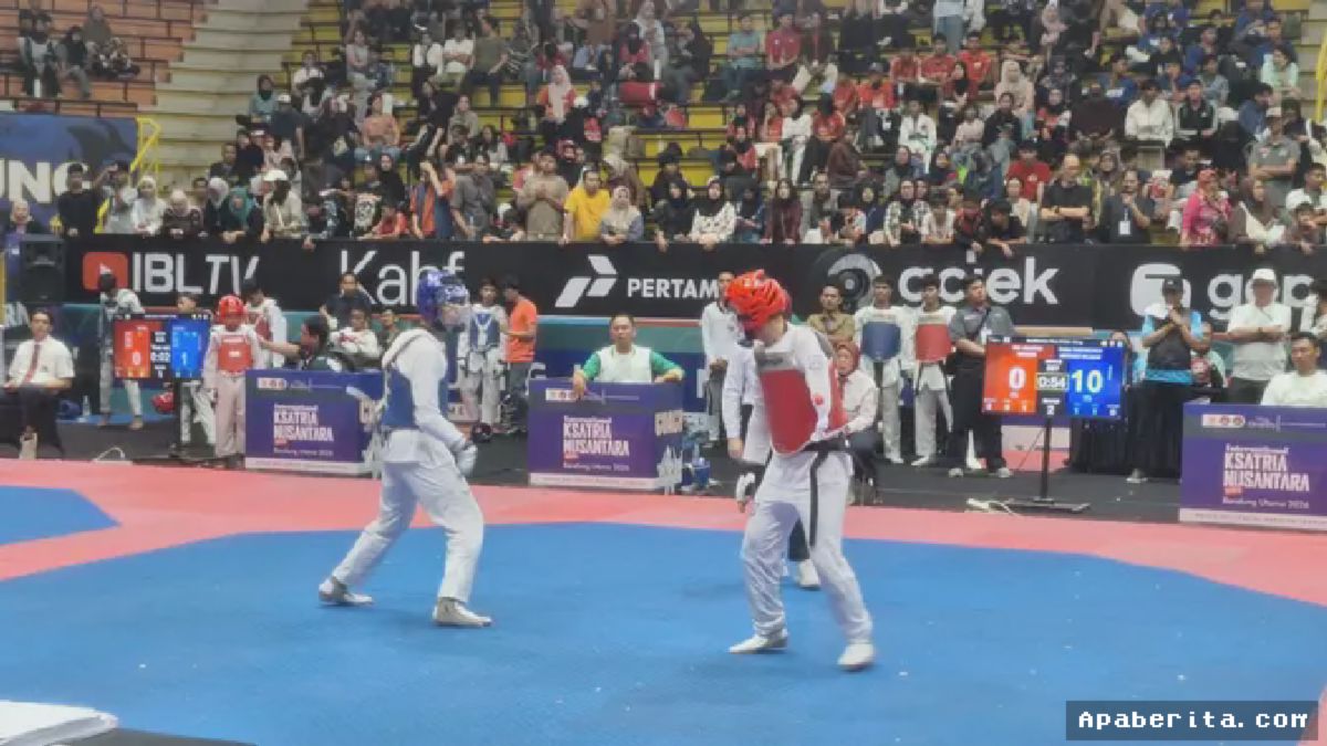 Bandung — Sebanyak 1.700 atlet taekwondo dari berbagai daerah dan negara bertanding