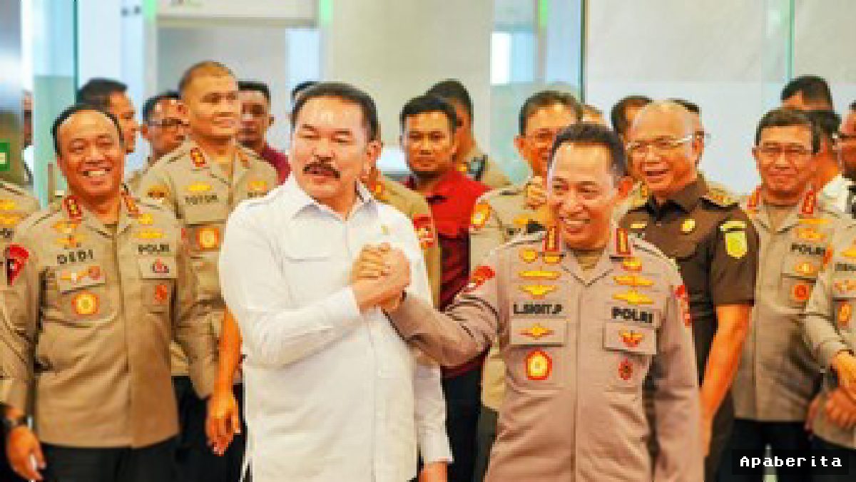 Kapolri Kunjungi Jaksa Agung, Perkokoh Sinergi Lembaga Penegak Hukum