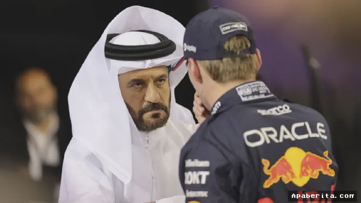 Sakhir — Presiden FIA dan Verstappen Berbincang Usai Kualifikasi