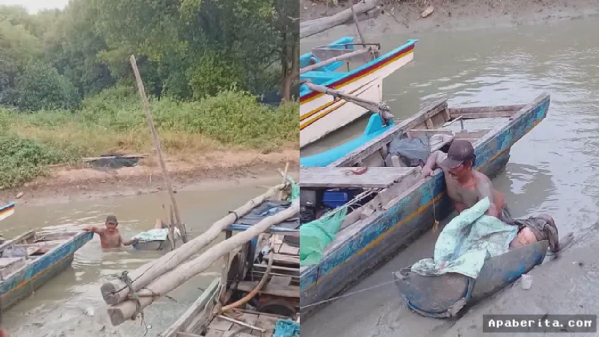 Nelayan Temukan Mayat Pria Mengambang di Pantai Lampung Selatan