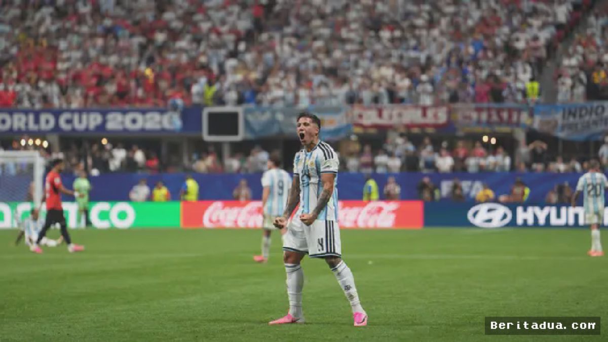 Atlanta — Enzo Fernandez Bawa Argentina ke Perempat Final Piala Dunia 2026