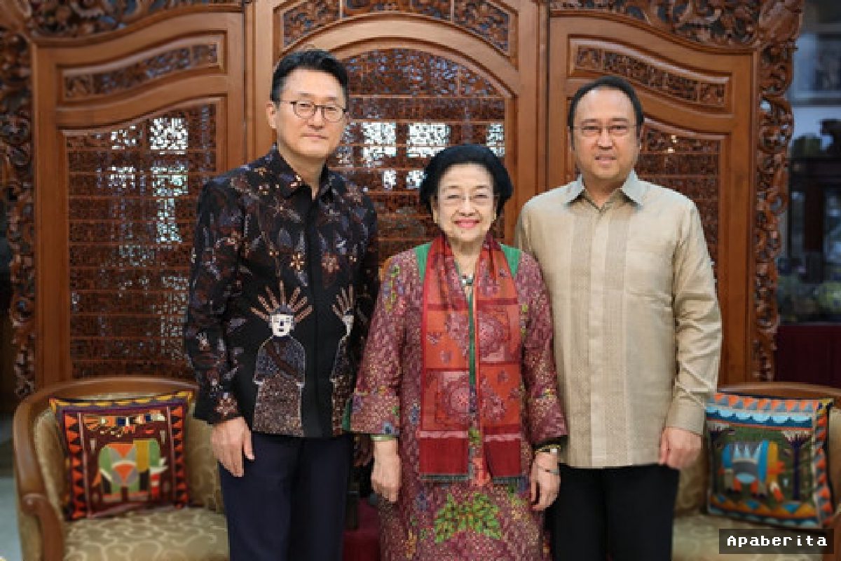 Megawati Terima Dubes Korsel dan UEA, Bahas Upaya Perdamaian Kawasan