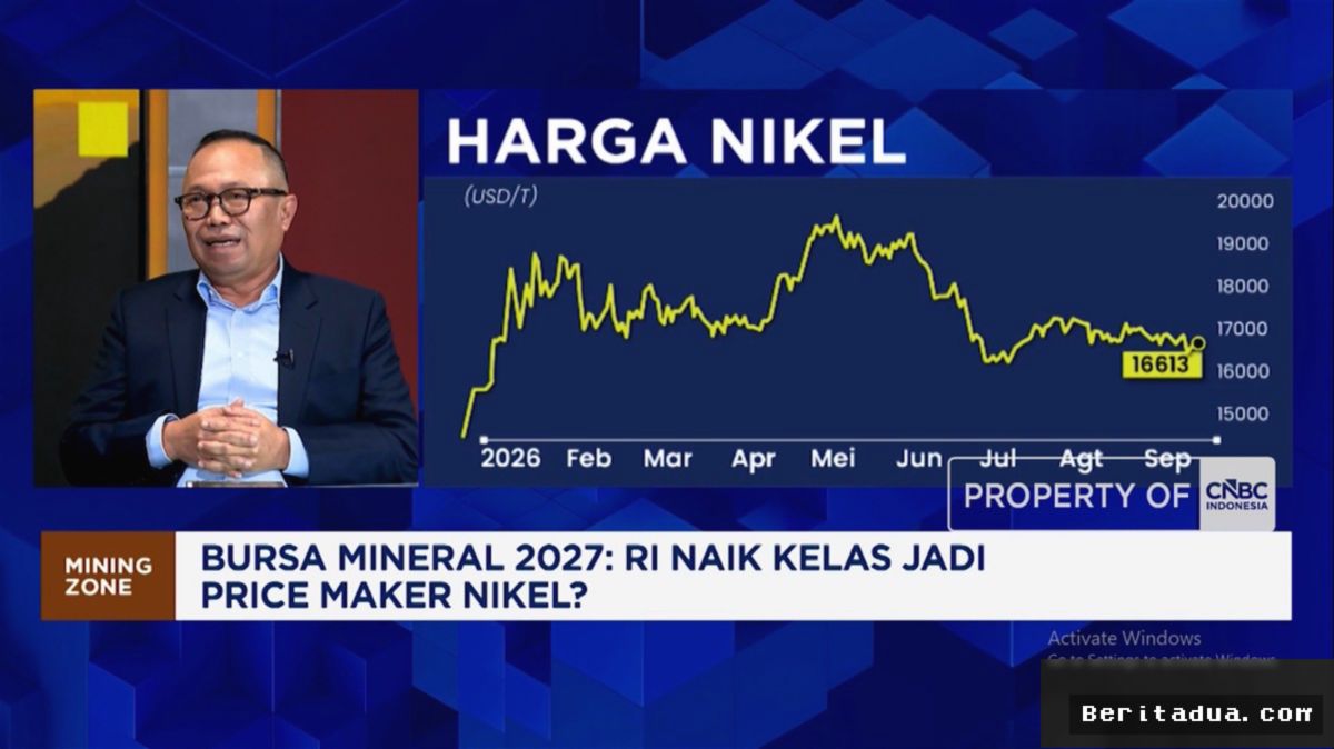 JAKARTA — Indonesia Dorong Bursa Mineral Demi Kuasai Harga Nikel Global