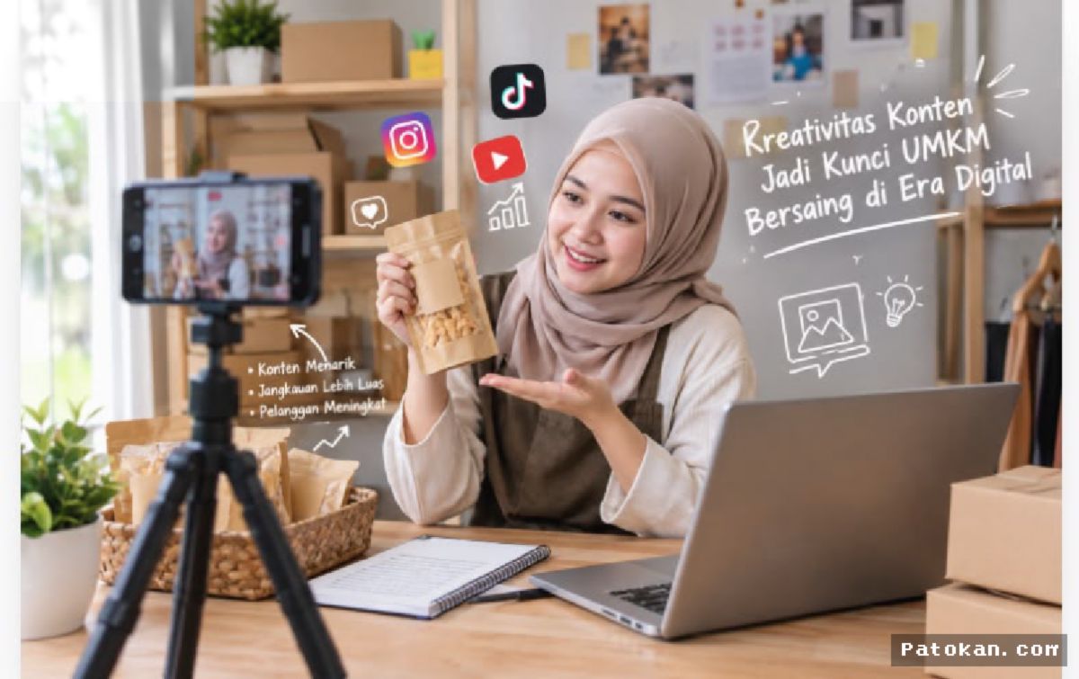 JAKARTA — Kreativitas Konten Jadi Kunci Utama UMKM Bersaing di Pasar Digital